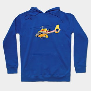 Cartoon helicopter Hoodie